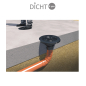 Preview: DOYMA "HKD" connection funnel wall collar with offset compensation KG DN 110