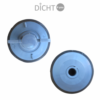 Preview: CRASSUS „CSV 100 PVC“ Schnellverschluss-Stopfen für Abwasserrohr (DN 110 / 0,5bar)