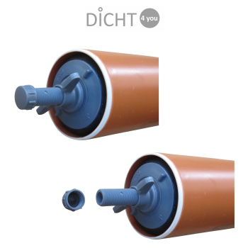 CRASSUS „CSV 100 PVC“ quick-release sealing plug for wastewater pipe (DN 110 / 0,5bar)