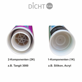 DOYMA 2K-Profi-Kartuschenpistole für Expansionsharz (HENKEL Tangit M3000 / Silikon)