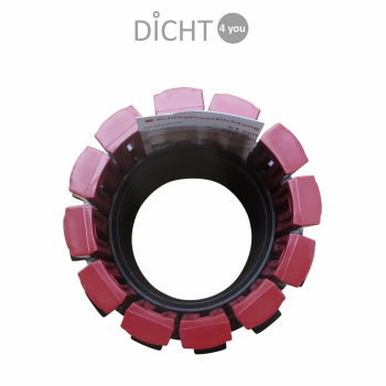 Preview: FRANK "SPD 63" Ringraumdichtung Schlag-Press-Dichtung DN 100 (61-65mm)