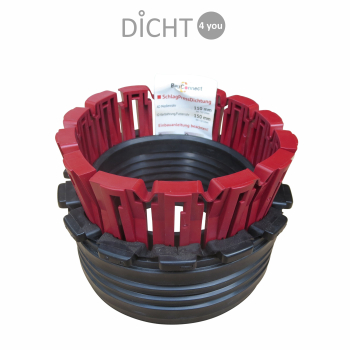 FRANK "SPD 100" Ringraumdichtung Schlag-Press-Dichtung DN 150 (108-112mm)