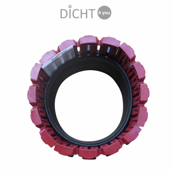 Preview: FRANK "SPD 125 A" Ringraumdichtung Schlag-Press-Dichtung DN 165 (123-127mm)