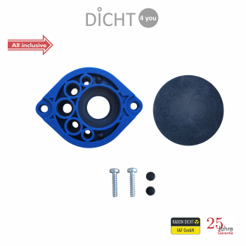 DOYMA "Quadro Secura Nova R1" Bauherrenpaket Hauseinführung Einsparte Universal (Wasser / Energie / X-LWL / Telekommunikation / 10m)