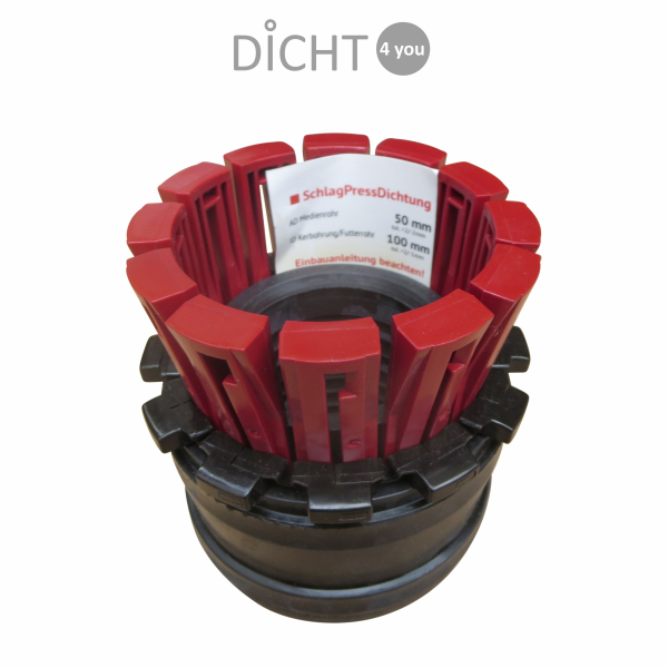 FRANK "SPD 50" Ringraumdichtung Schlag-Press-Dichtung DN 100 (48-52mm)