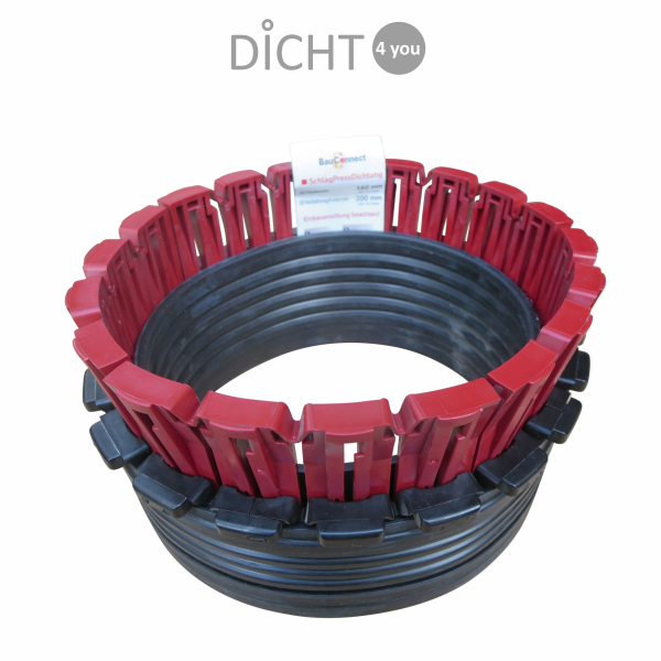 FRANK "SPD 150 A" Ringraumdichtung Schlag-Press-Dichtung DN 200 (158-162mm)
