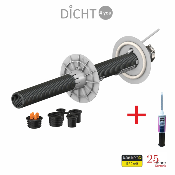 DOYMA "Quadro Secura Quick /C" Hauseinführung Sanierung Energie Telekommunikation Glasfaser X-LWL DN 60 (max 1200mm)