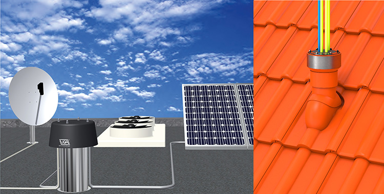 Dachdurchführungen Dachdurchführungen